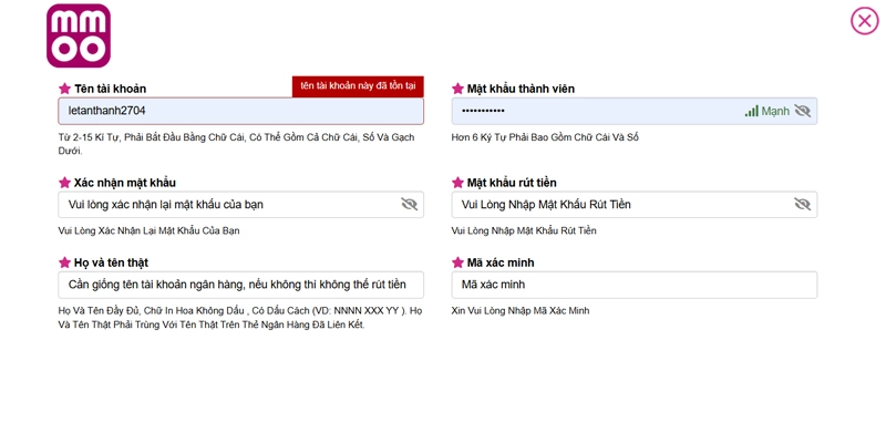 Đăng Ký MMOO Nhanh Chóng Hướng Dẫn Đầy Đủ Từ A Đến Z 10 Biểu mẫu đăng ký MMOO