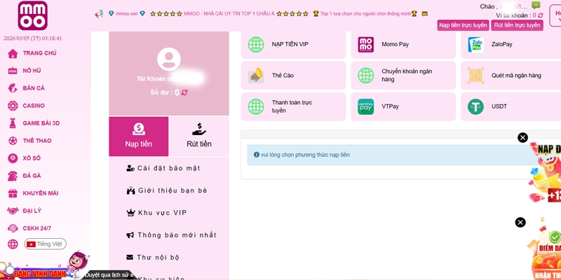MMOO ⭐️ Link Vào MMOO.COM Uy Tín #1 VN ✔️ Nổ Hũ MM OO +88K 14 Chính sách giao dịch MMOO tiện lợi thần tốc trong 5 phút